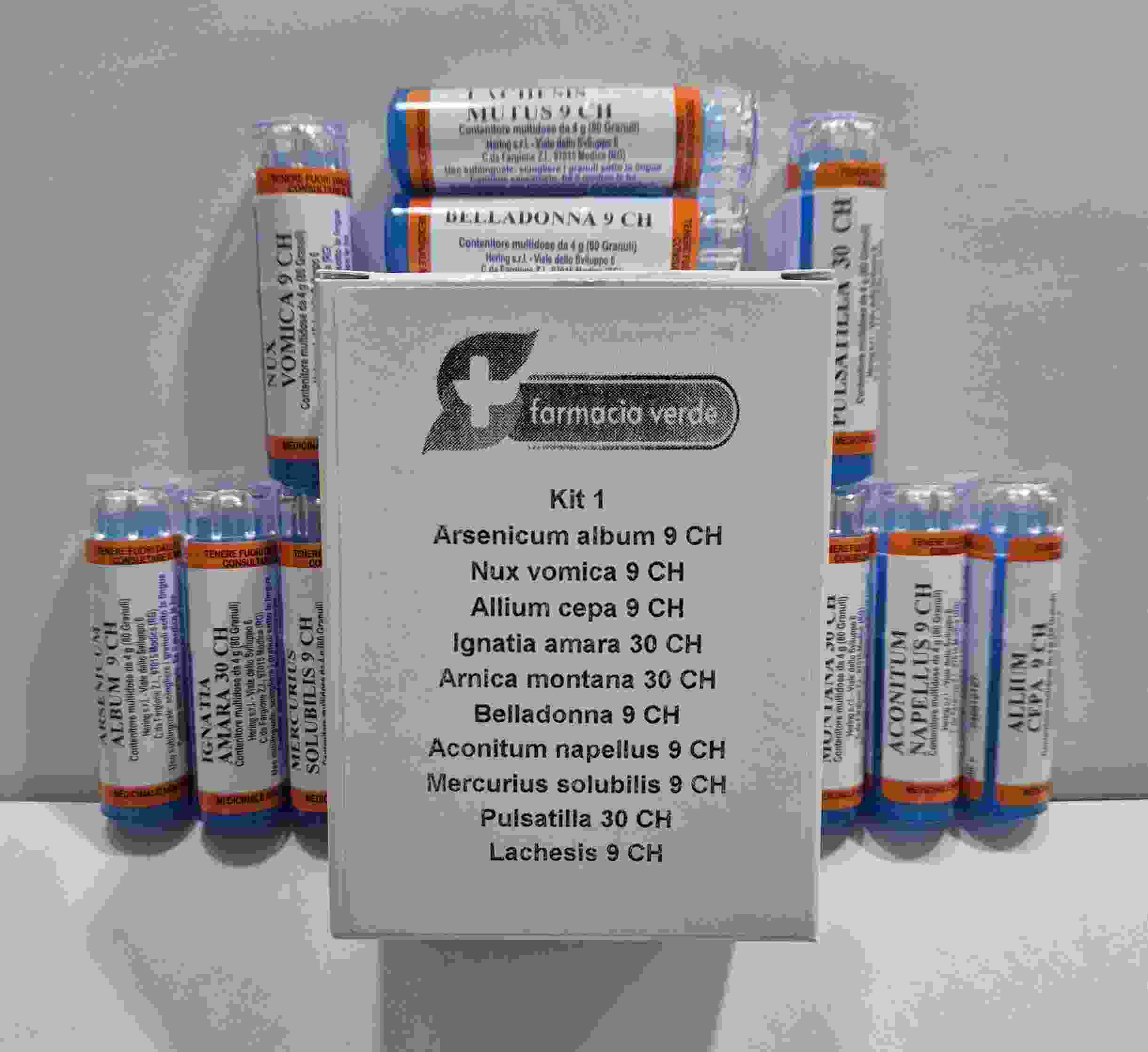 KIT 1- HERING - N.10 TUBO GRANULI 4 Gr. - farmaciaverde.it