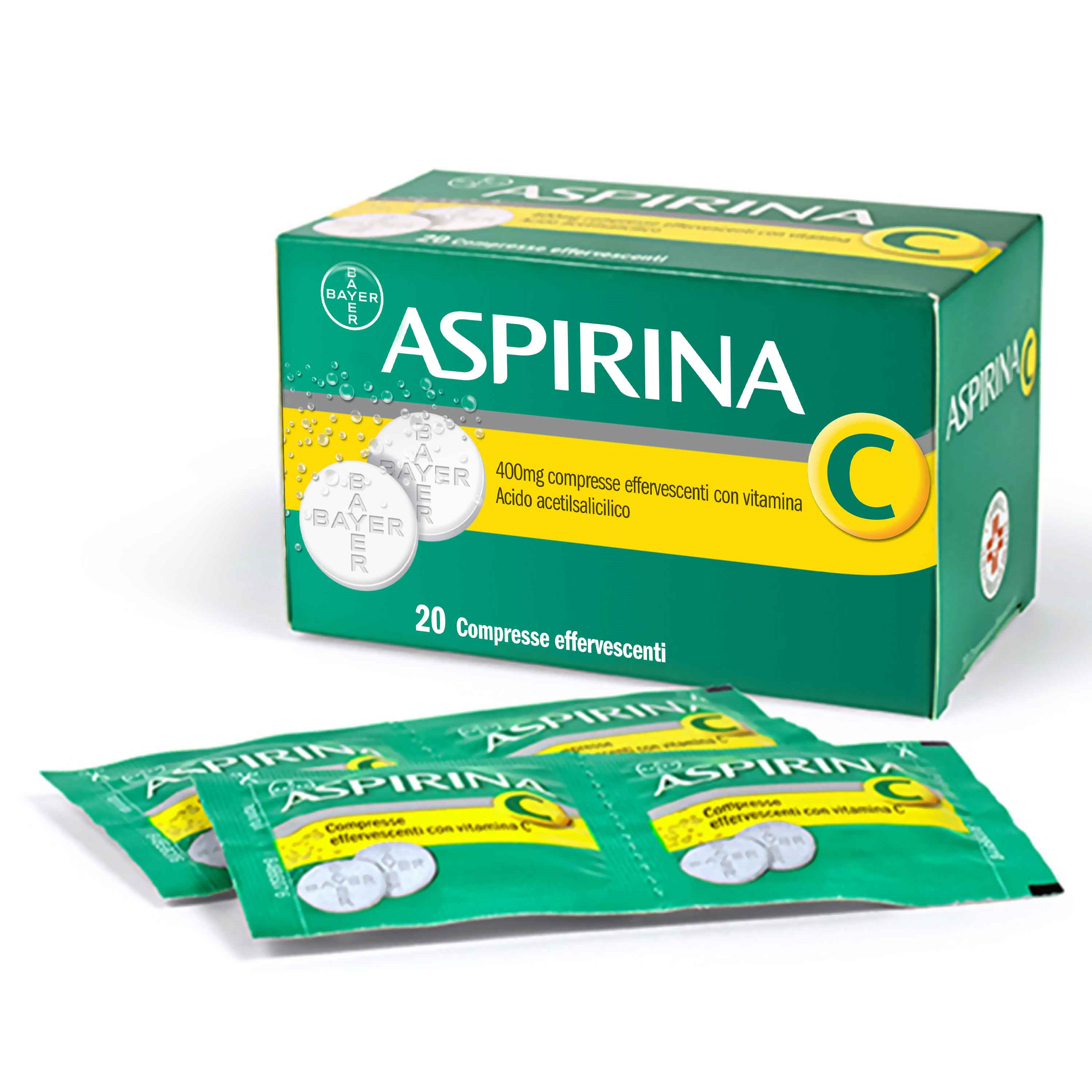 ASPIRINA C*20CPR EFF 400+240MG - farmaciaverde.it