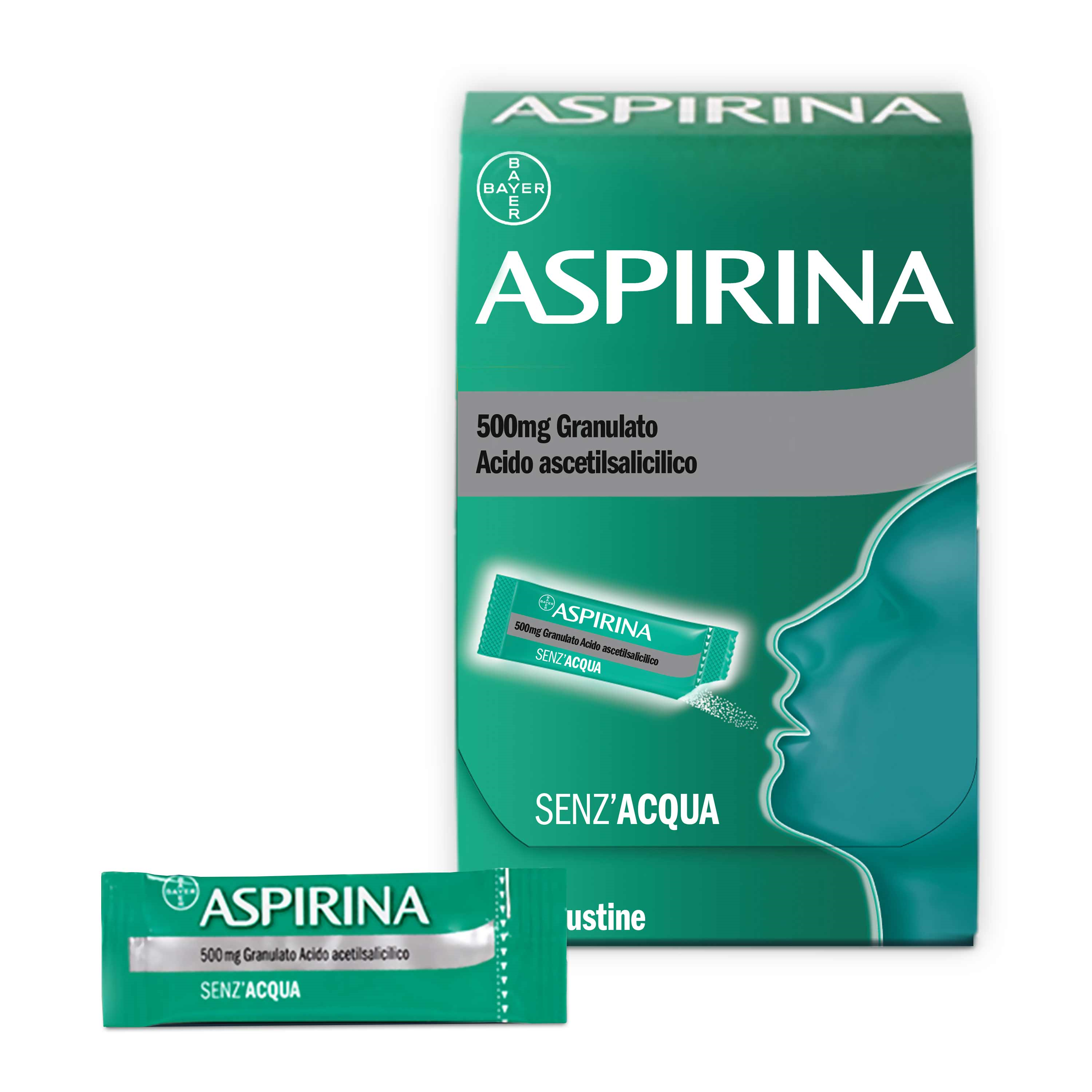 ASPIRINA*OS GRAT 10BUST 500MG - farmaciaverde.it