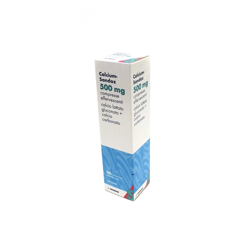 CALCIUM SANDOZ*20CPR EFF 500MG - farmaciaverde.it