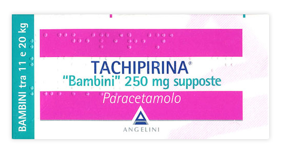 TACHIPIRINA*BB 10SUPP 250MG - farmaciaverde.it