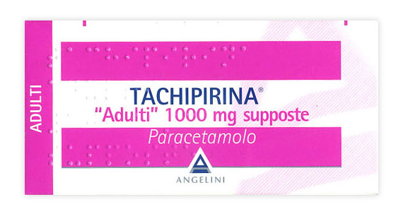 TACHIPIRINA*AD 10SUPP 1000MG - farmaciaverde.it