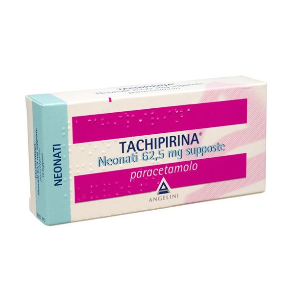 TACHIPIRINA*NEO 10SUPP 62,5MG - farmaciaverde.it