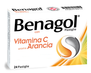 BENAGOL VIT C*24PAST ARANCIA - farmaciaverde.it