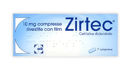 ZIRTEC*7CPR RIV 10MG - farmaciaverde.it