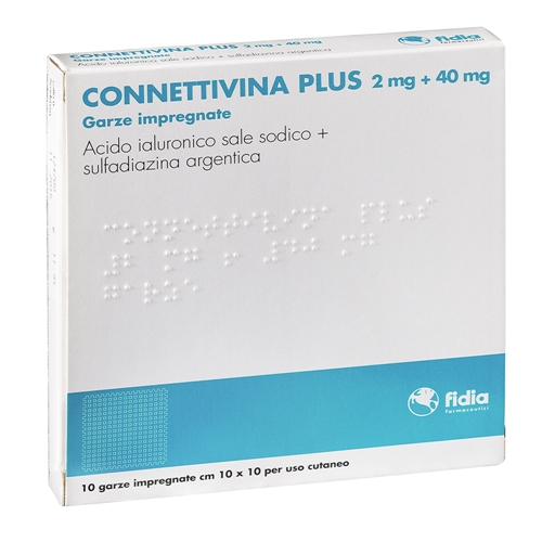 CONNETTIVINA PLUS*10GARZE10x10 - farmaciaverde.it