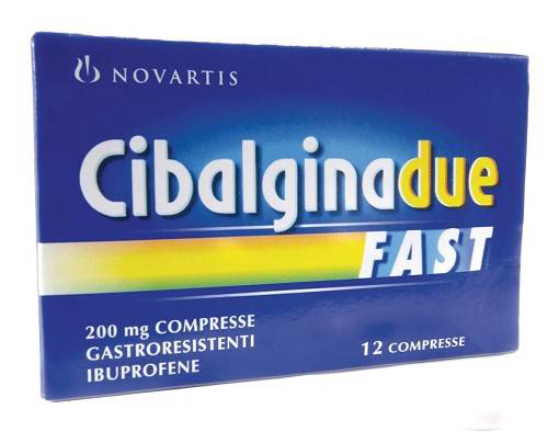 CIBALGINA DUE FAST*12CPR 200MG - farmaciaverde.it