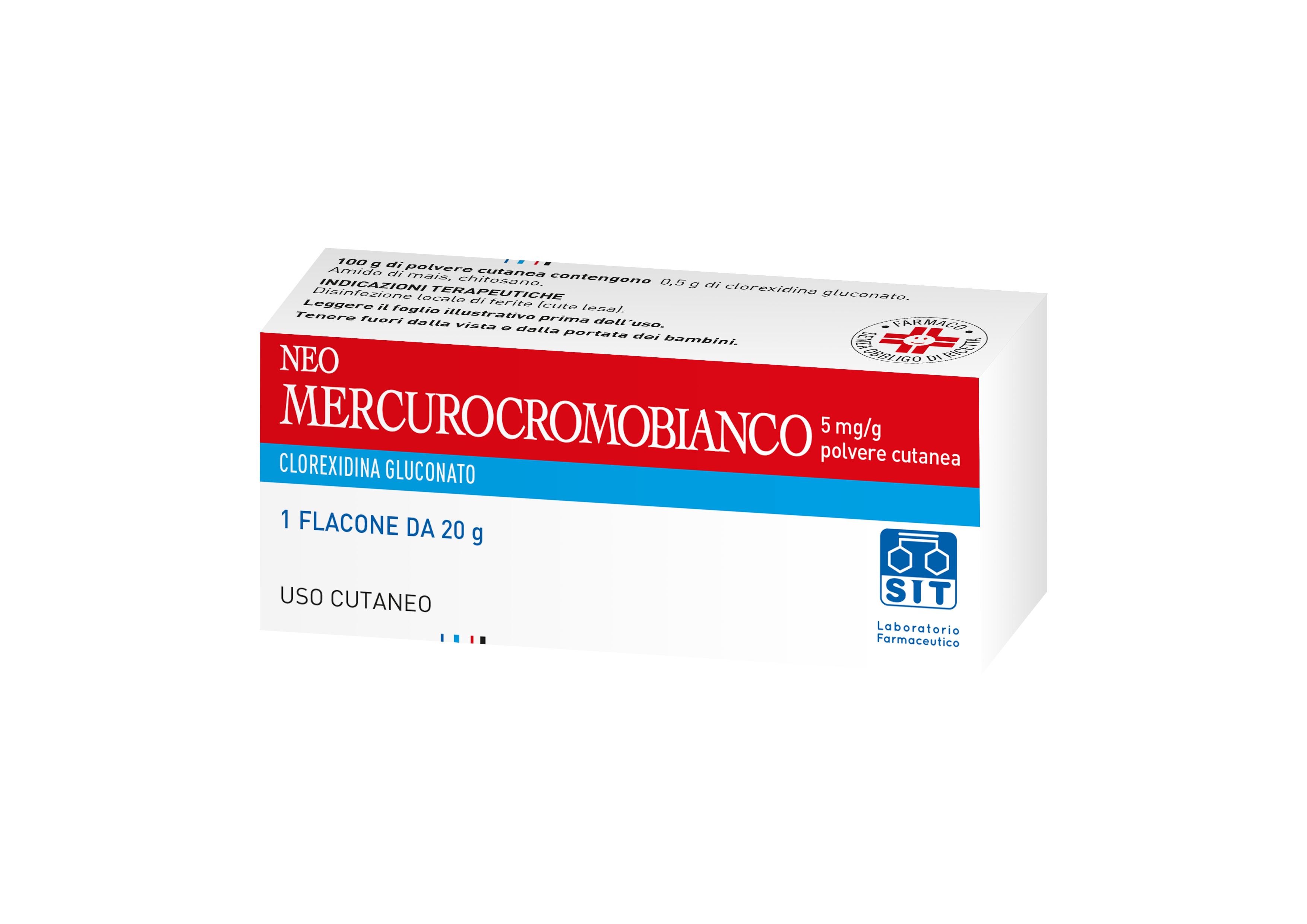 NEOMERCUROCROMO BIANCO*POLV20G - farmaciaverde.it