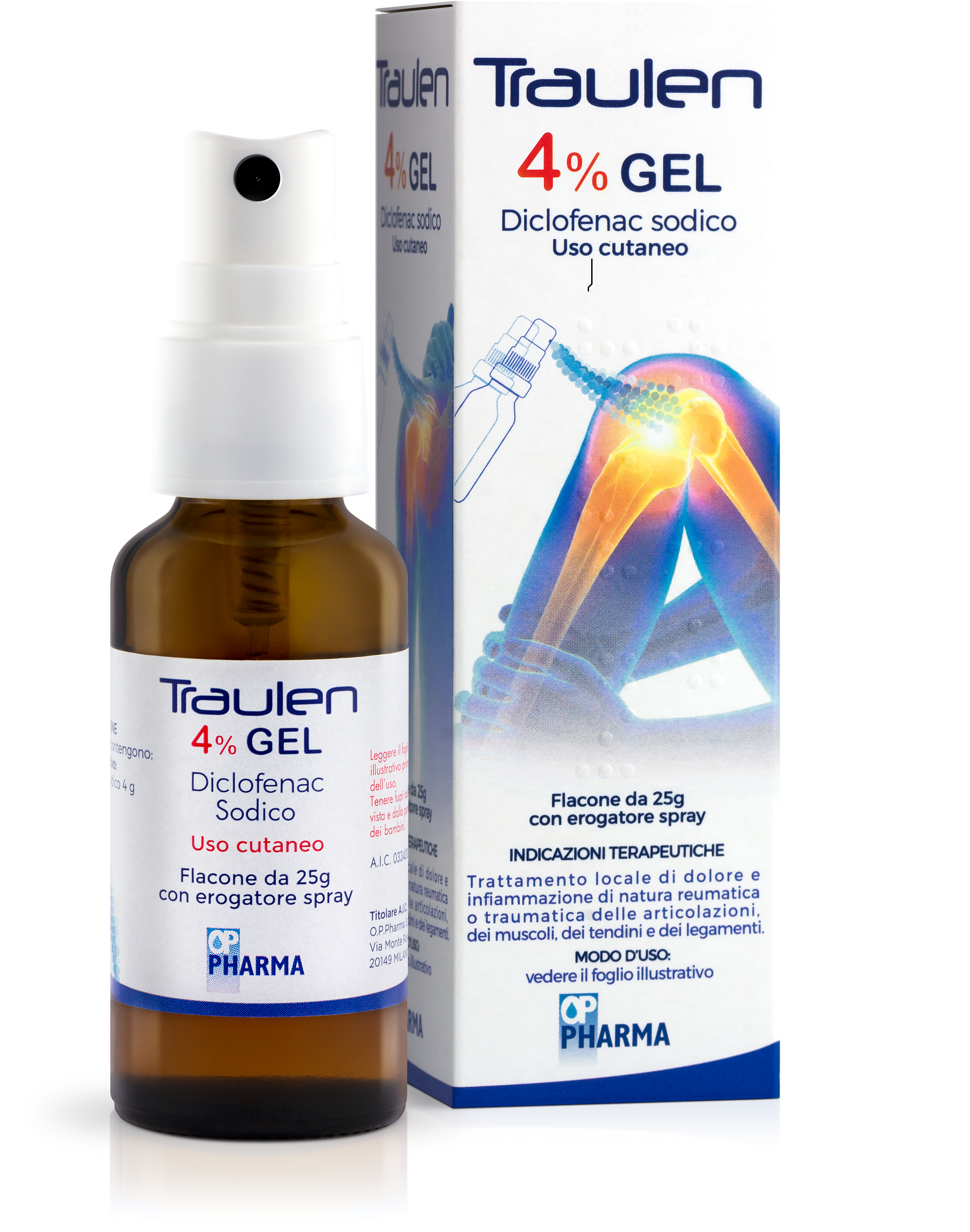 TRAULEN*GEL 4% FL 25G C/EROG - farmaciaverde.it