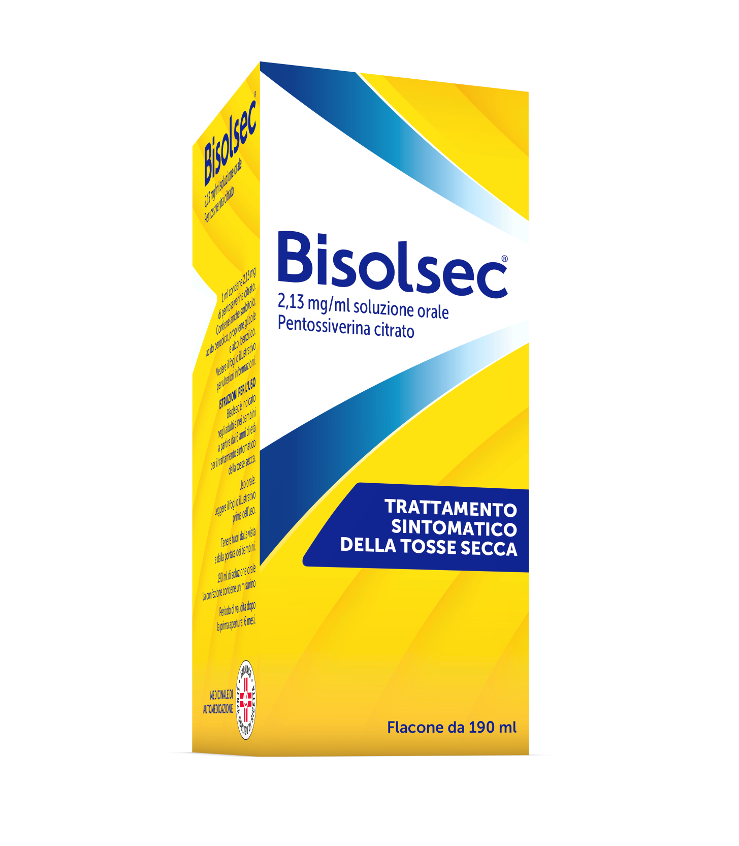 BISOLSEC*OS FL 190ML 2,13MG/ML - farmaciaverde.it