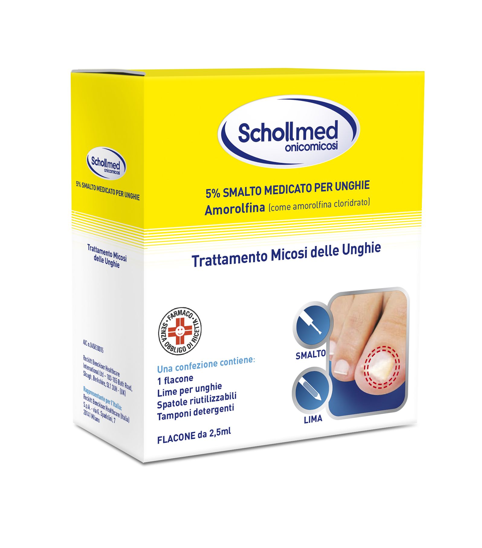 SCHOLLMED ONICOMICOSI*2,5ML 5% - farmaciaverde.it
