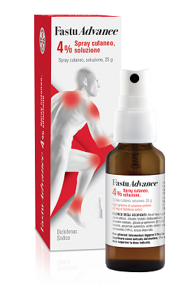 FASTUADVANCE*SPRAY 25G 4% - farmaciaverde.it