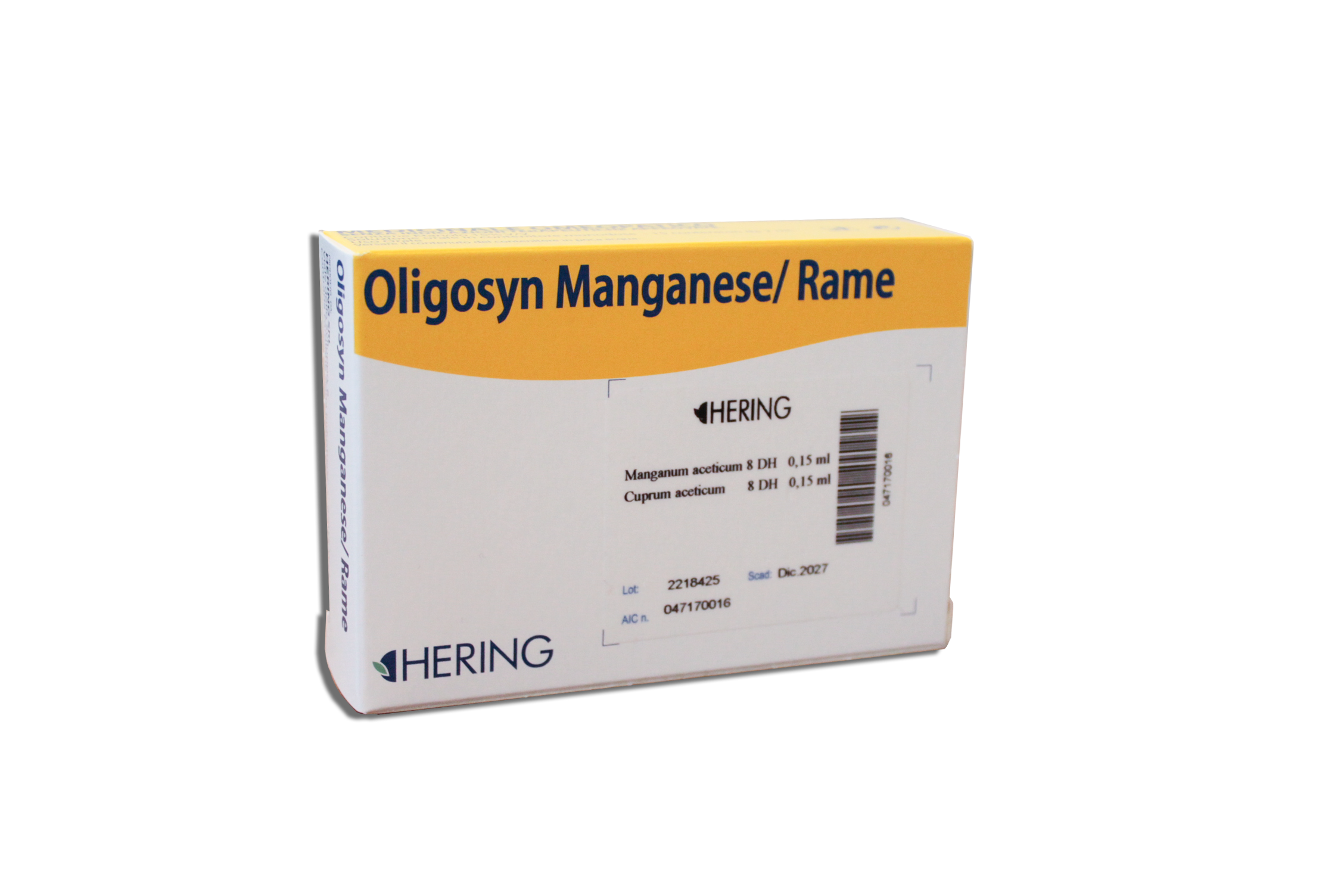 OLIGOSYN MANG RAME*15CONT 2ML - farmaciaverde.it