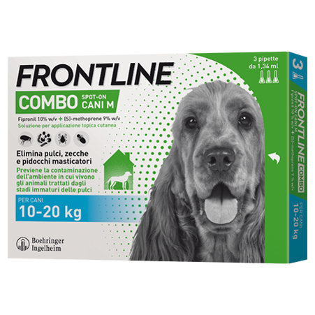 FRONTLINE COMBO*3PIP 10-20KG C - farmaciaverde.it
