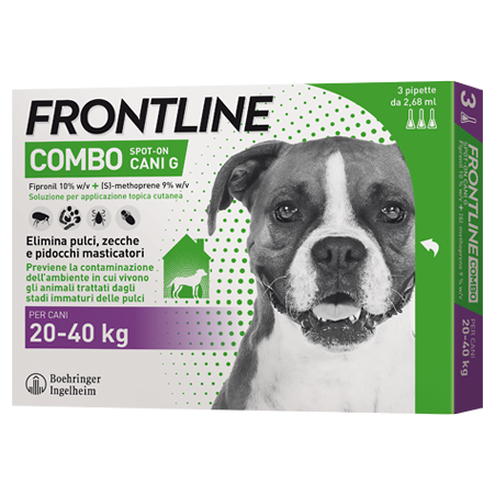 FRONTLINE COMBO*3PIP 20-40KG C - farmaciaverde.it