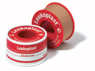 CEROTTO CHIRURGICO PER FISSAGGIO MEDICAZIONI IN ROCCHETTO LEUKOPLAST SUPPORTO VISCOSA COLOR PELLE MASSA ADESIVA CAUCCIU' OSSIDO DI ZINCO 2,5X500CM - farmaciaverde.it