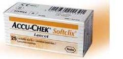 LANCETTE PUNGIDITO ACCU-CHEK SOFTCLIX 25 PEZZI - farmaciaverde.it