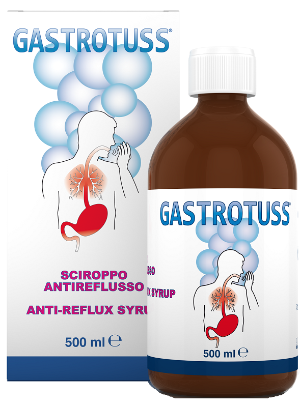SCIROPPO ANTIREFLUSSO GASTROTUSS 500 ML - farmaciaverde.it