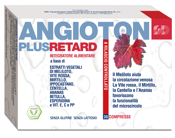 ANGIOTON PLUS RETARD 30 COMPRESSE - farmaciaverde.it