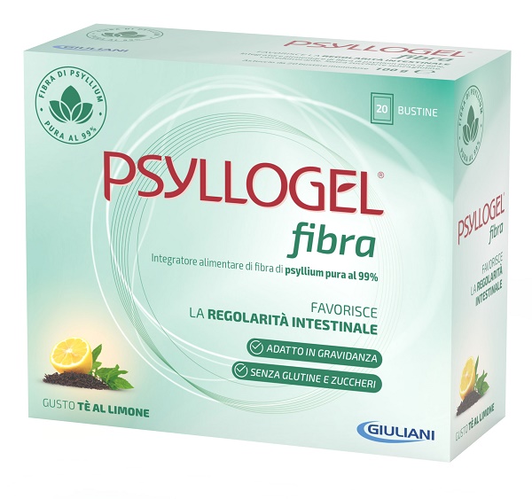 PSYLLOGEL FIBRA TE LIMONE 20 BUSTINE - farmaciaverde.it