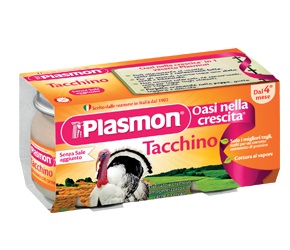 PLASMON OMOGENEIZZATO TACCHINO 80 G X 2 PEZZI - farmaciaverde.it