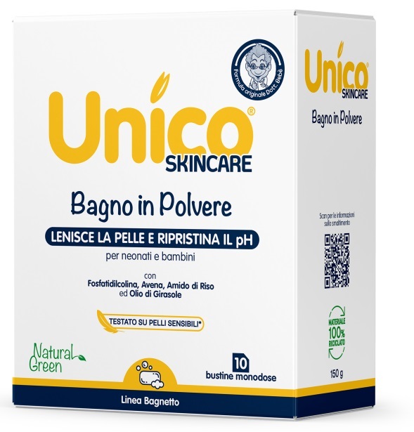 UNICO BAGNO NEON BAMBINI 10 BUSTINE 15 G - farmaciaverde.it