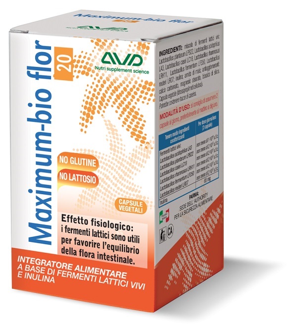 MAXIMUM BIO FLOR 20 40 CAPSULE - farmaciaverde.it
