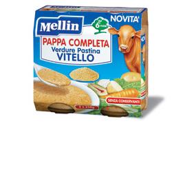 MELLIN PAPPA COMPLETA VITELLO 250 G 2 PEZZI - farmaciaverde.it