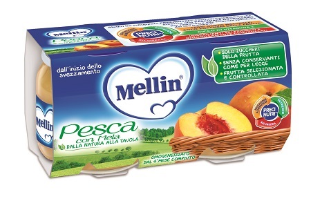 MELLIN OMOGENEIZZATO PESCA MELA 100 G 2 PEZZI - farmaciaverde.it