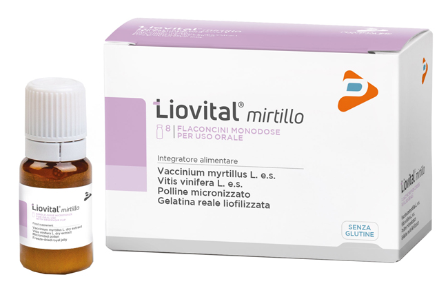LIOVITAL MIRTILLO 8 FLACONCINI 10 ML - farmaciaverde.it