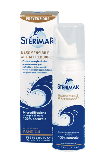 STERIMAR NASO SENSIBILE AL RAFFREDDORE ACQUA DI MARE SPRAY 100 ML - farmaciaverde.it