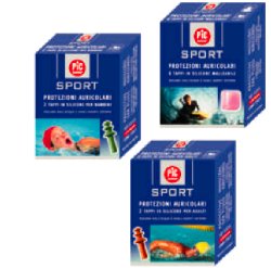 TAPPO AURICOLARE IN SILICONE PIC SPORT 6 PEZZI - farmaciaverde.it