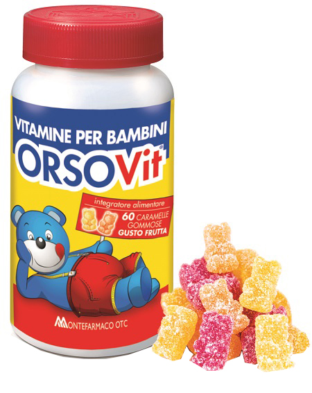 ORSOVIT CARAMELLE GOMMOSE VITAMINA BB SENZA GLUTINE 60 PEZZI - farmaciaverde.it