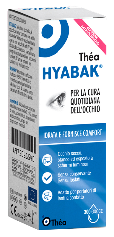 HYABAK SOLUZIONE OFTALMICA 10 ML - farmaciaverde.it