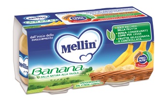MELLIN OMOGENEIZZATO BANANA 100 G 2 PEZZI - farmaciaverde.it