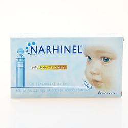 SOLUZIONE FISIOLOGICA PER ASPIRATORE NASALE NARHINEL 20 FIALE DA 5ML - farmaciaverde.it