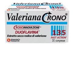 VALERIANA CRONO 135 CON DUOFLAVINA FAST ACTION 30 COMPRESSE - farmaciaverde.it