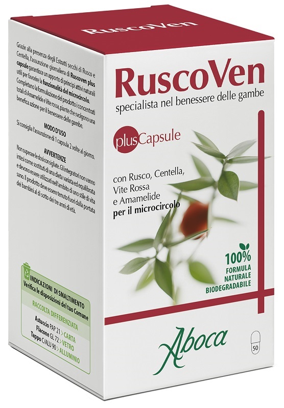 RUSCOVEN PLUS 50 CAPSULE - farmaciaverde.it