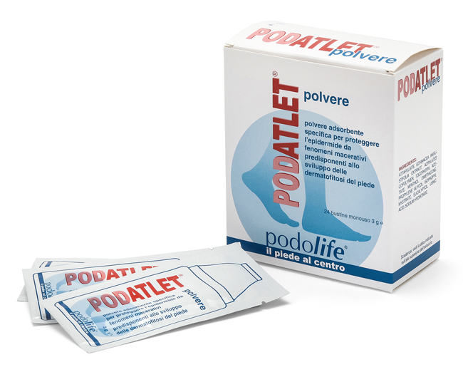 PODATLET POLVERE PIEDI 24 BUSTINE - farmaciaverde.it