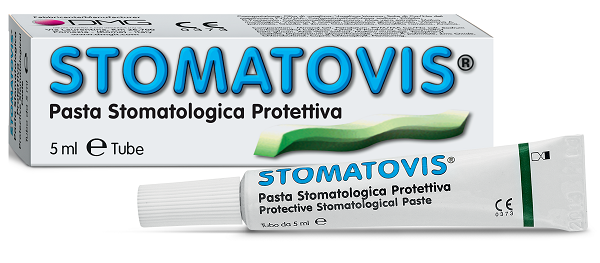 PASTA STOMATOLOGICA PROTETTIVA STOMATOVIS STOMATITI AFTOSE 5 ML - farmaciaverde.it