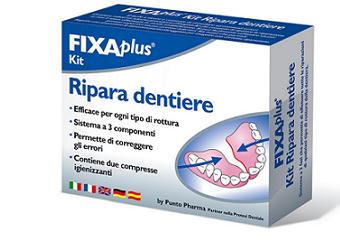 RIPARA DENTIERE KIT FIXAPLUS - farmaciaverde.it