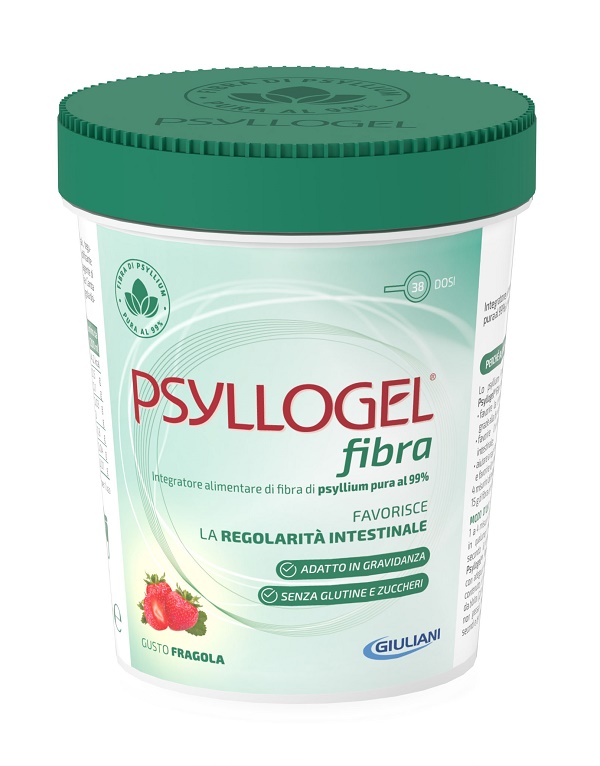 PSYLLOGEL FIBRA FRAGOLA VASO 170 G - farmaciaverde.it