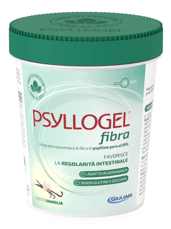 PSYLLOGEL FIBRA VANIGLIA VASO 170 G - farmaciaverde.it