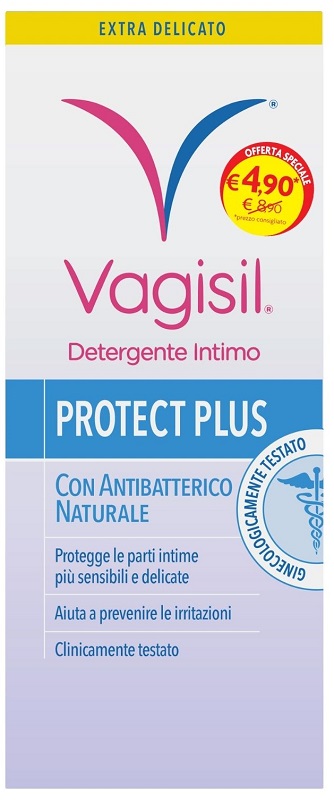 VAGISIL DETERGENTE INTIMO PROTECT PLUS 250 ML - farmaciaverde.it