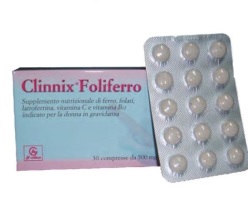 CLINNIX FOLIFERRO 30 COMPRESSE - farmaciaverde.it