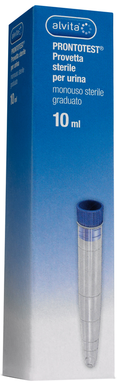 PROVETTA PER URINA ALVITA PRONTOTEST GRADUATA 10ML - farmaciaverde.it