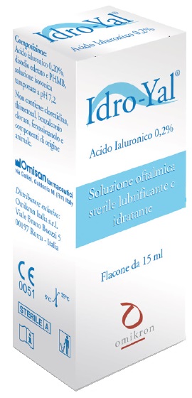 IDRO-YAL SOLUZIONE OFTALMICA LUBRIFICANTE IDRATANTE ACITO IALURONICO 0,2% 15 ML - farmaciaverde.it