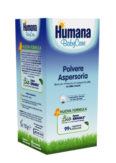 HUMANA BABY CARE POLVERE ASPERSORIA 150 G - farmaciaverde.it