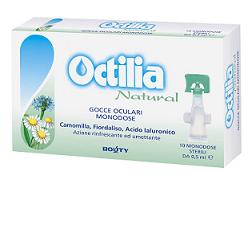 OCTILIA NATURAL GOCCE OCCHI IRRITATI E ARROSSATI 10 FLACONCINI MONODOSE 0,5 ML - farmaciaverde.it