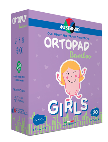 CEROTTO OCULARE PER ORTOTTICA ORTOPAD GIRLS M 5,4X7,6 20 PEZZI - farmaciaverde.it